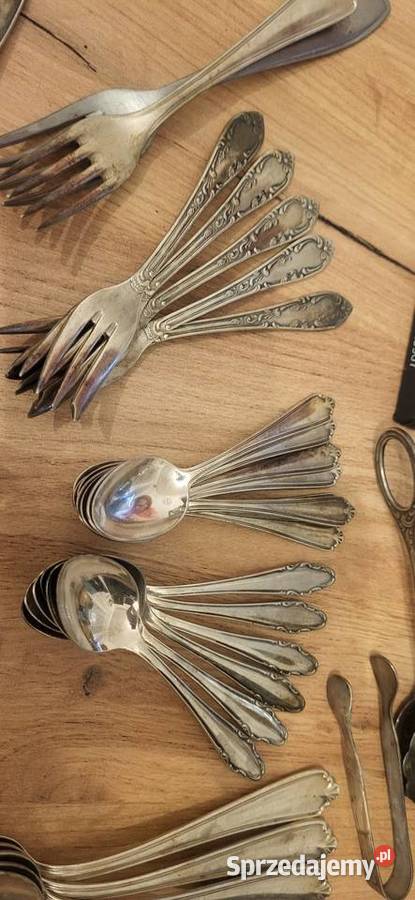 Srebro sztućce