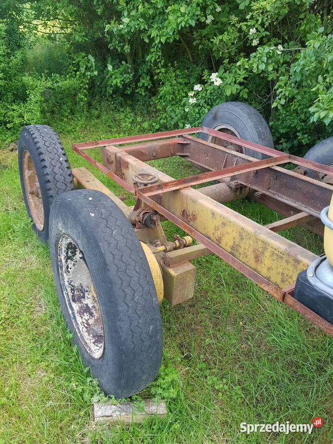 Rama beczkowozu tandem nieuszkodzony Mieścisko