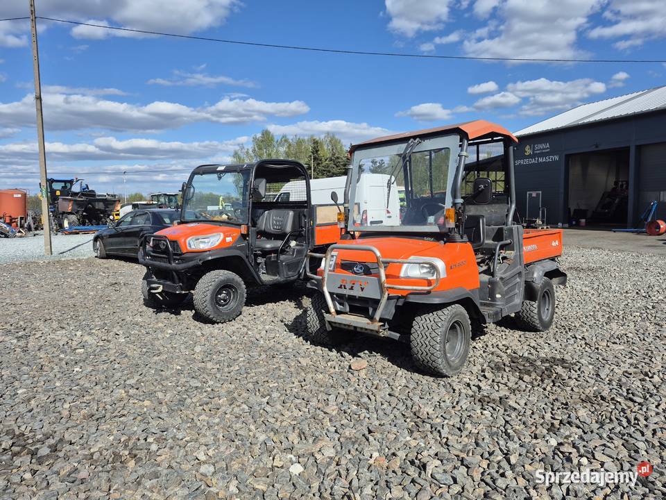 KUBOTA RTV900 4x4 2010 DIESEL WYWROTKA KABINA Turek