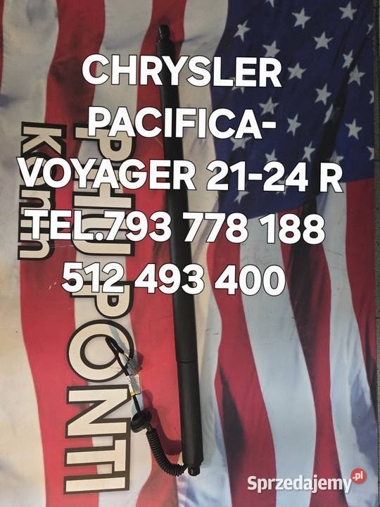 SIŁOWNIK TYLNEJ KLAPY ELEKTRYCZNEJ CHRYSLER wielkopolskie Kawnice sprzedam