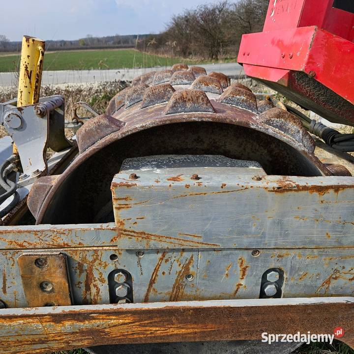 walec okołkowany 45 tony Bomag z pługiem Kraków sprzedam
