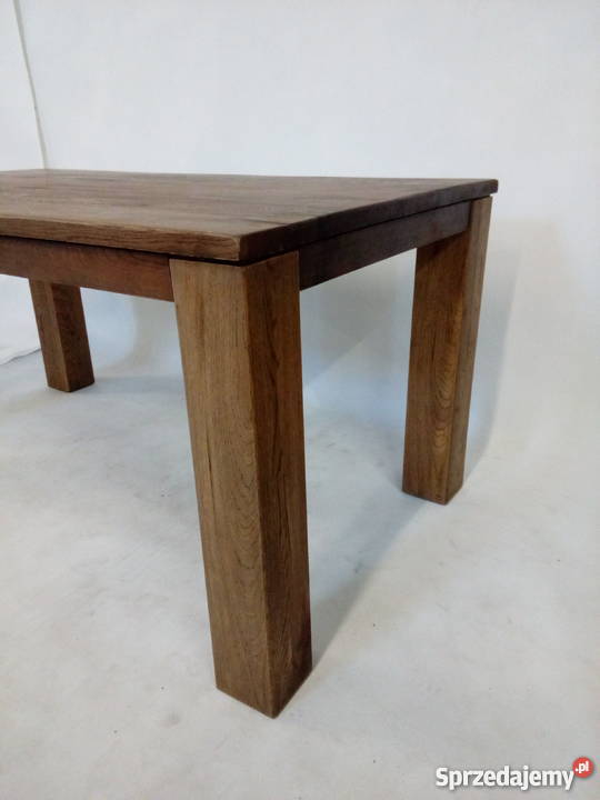 Nowoczesny stół dębowy Słoje i sęki Habufa