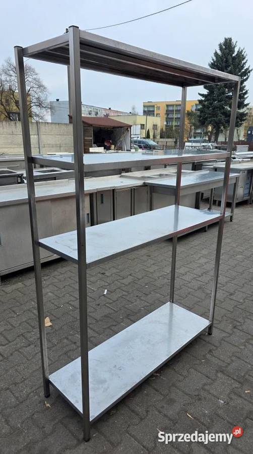 Regał Gastro Magazynowy 4 Półki 12040180 M1616 N Nowe Skalmierzyce sprzedam