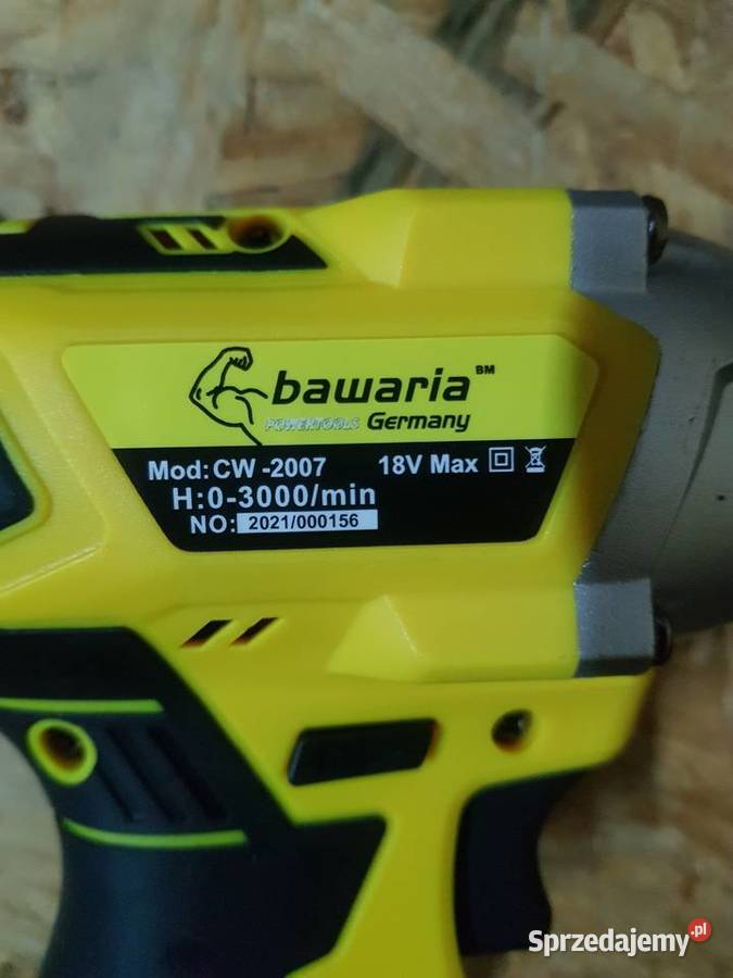 KLUCZ UDAROWY AKUMULATOROWY BAWARIA 450 NM 18V wielkopolskie Głogowa