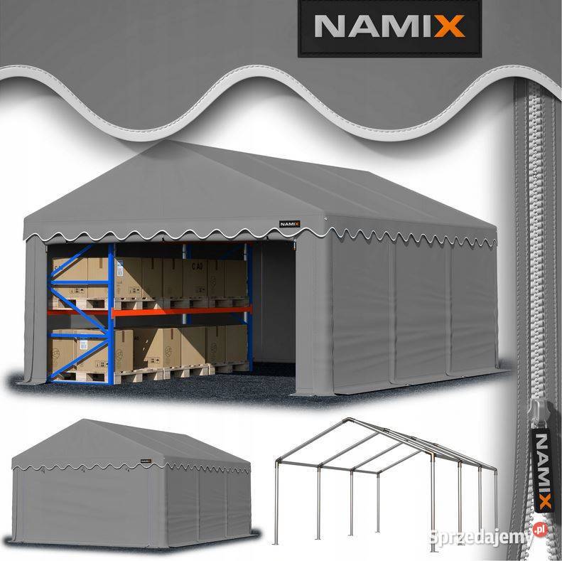 Namiot BASIC 4x6 magazynowy handlowy garaż wiata