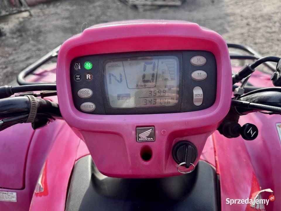 Honda TRX 500 lubelskie Trzciniec