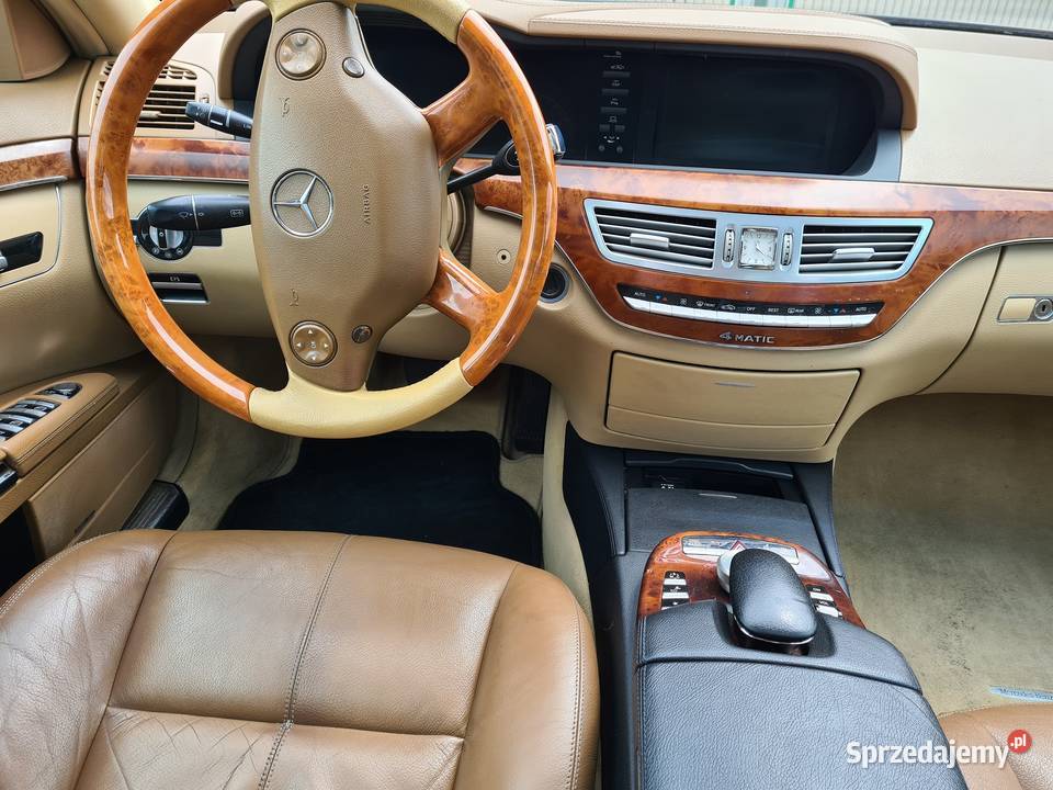 MercedesBenz S320 diesel 4matic 2 właścicieli w ASR (kontrola trakcji) warmińsko-mazurskie Olsztyn