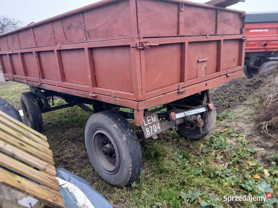 Przyczepa wywrotka d47 na 3 strony łódzkie Wieluń