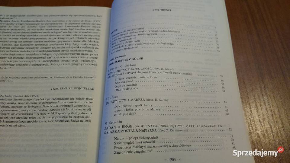 Filozofia marksistowska w Hiszpanii Eugeniusz pomorskie Gdańsk