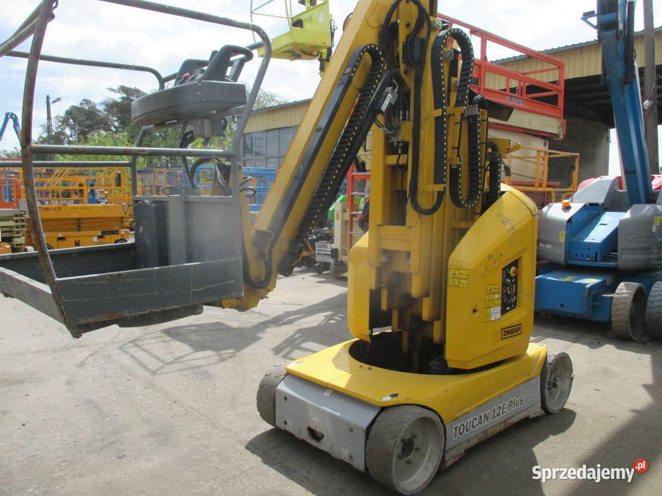 Podnośnik koszowy zwyżka 126 m JLG Toucan 12E Dźwigi, podnośniki Pleszew sprzedam