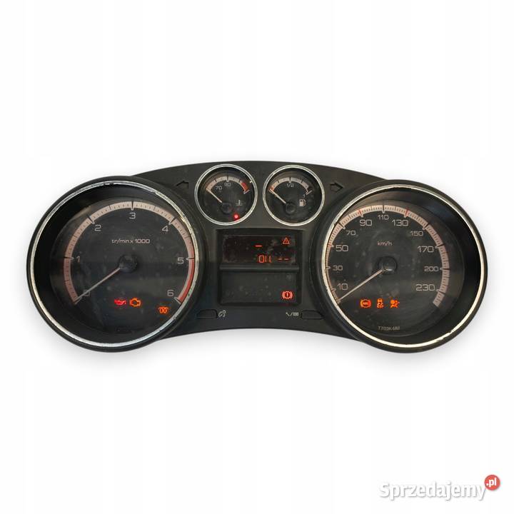LICZNIK ZEGARY 9666642180 Peugeot 308 I 16 HDI
