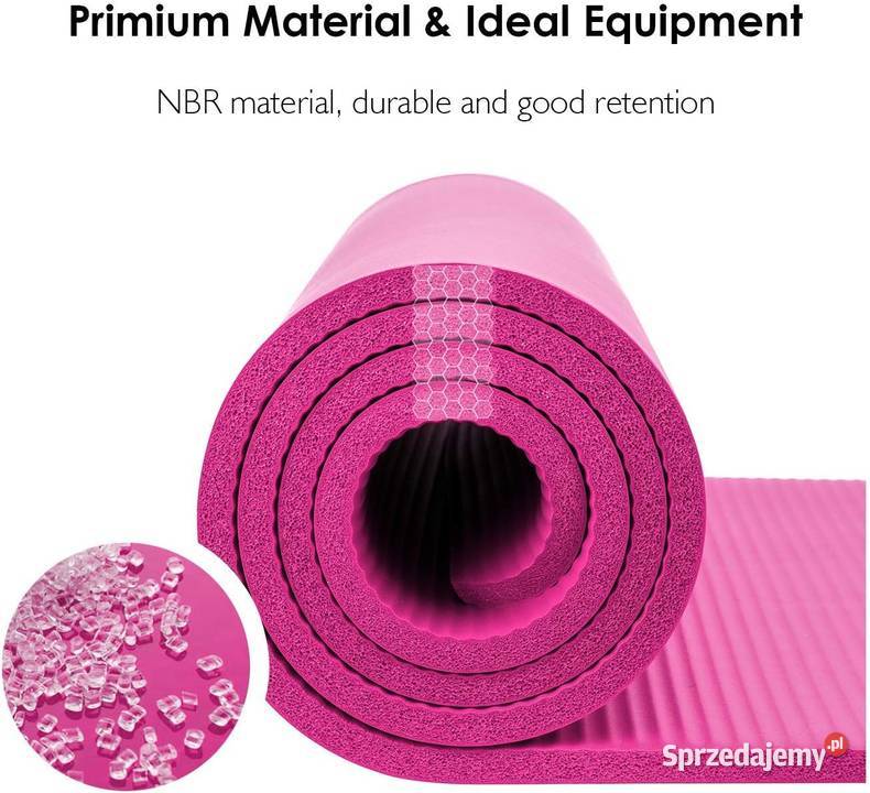 180x61 Reehut 127mm GRUBA MATA GIMNASTYCZNA DO