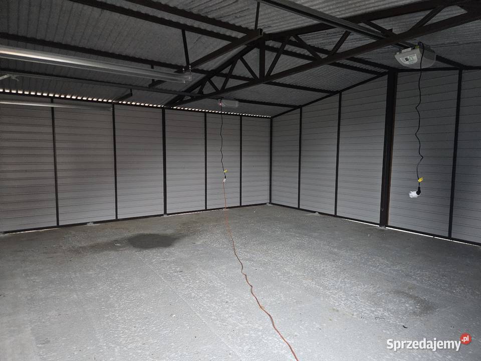 6x6 Garaze Blaszane Garaż Blaszany Blaszak Lublin