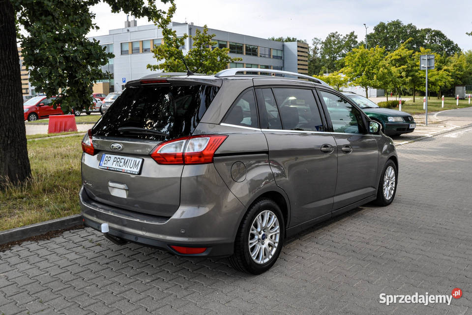 Ford Grand C 20TDCI Automat Skóry 2013r nieuszkodzony Wrocław