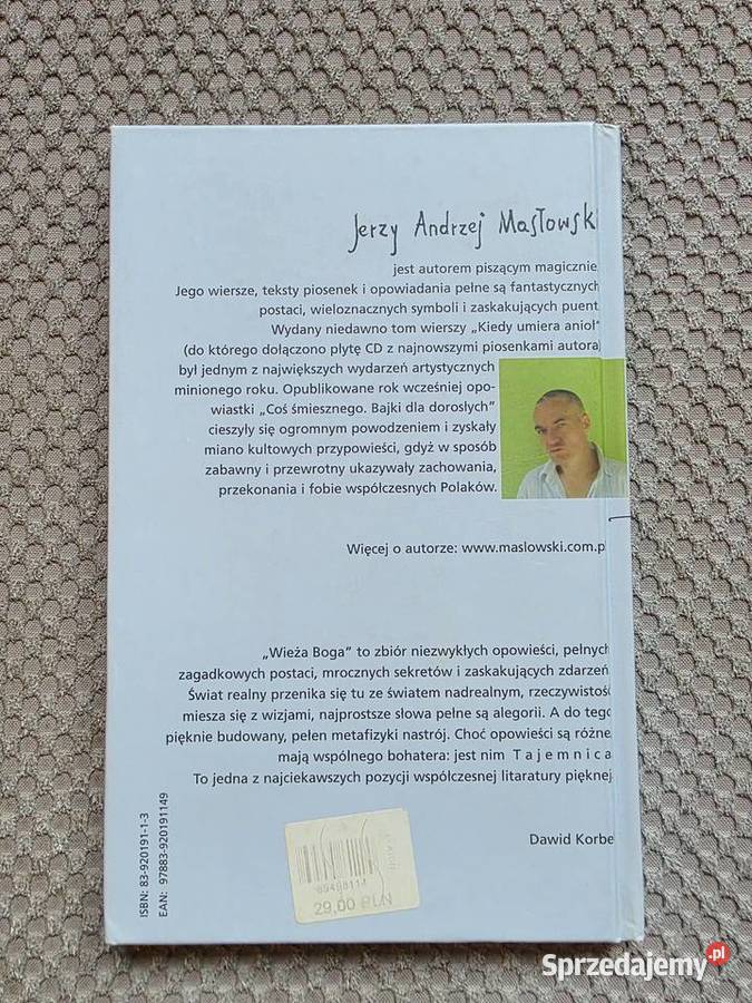 Jerzy Andrzej Masłowski Wieża Boga Kraków