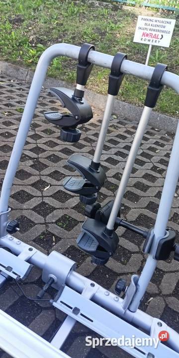 Bagażnik hak Thule na 4 rowery pod kufer szeroki Rybarzowice