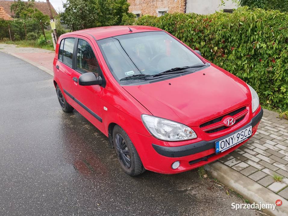Hyundai Getz 11 Rok produkcji 2007 Nysa