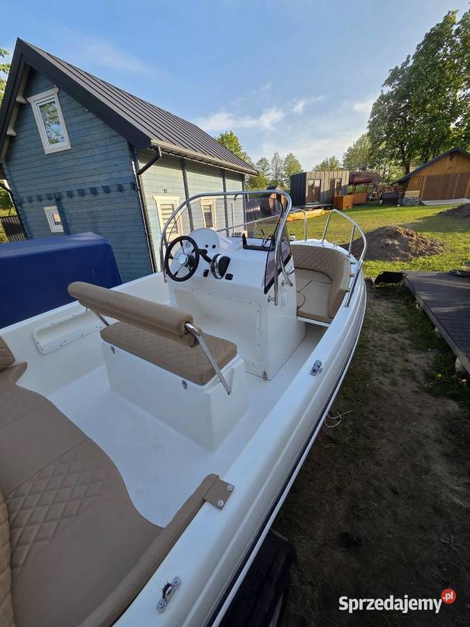 Nowoczesna łódź GJ Boats Open 530 2023r Mrągowo sprzedam