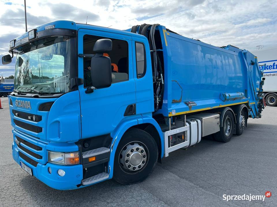 Śmieciarka SCANIA P280 euro5 Joab 2 komory Nowiny