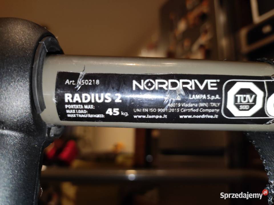 Bagażnik Rowerowy na Klapę Nordrive Radius 2 na Syców