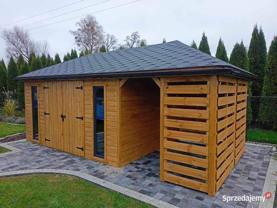 Domek narzędziowy 3x6 Altana Ogrodowa Drewutnia