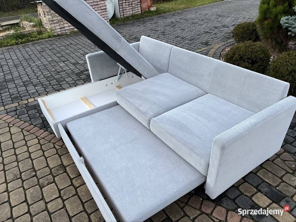 Śliczny Narożnik 225 x 160 Nowy Sfaliste Fspania Myszków