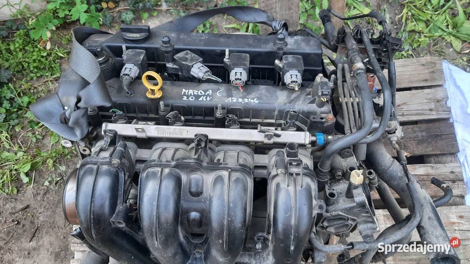 silnik 20 16V kompletny Mazda V 5 6 LF556690 LF Korzeńsko
