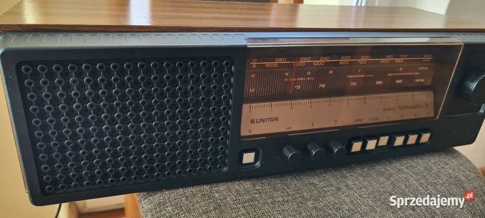 Radio Unitra Taraban3 Przestrojone Piękny Wygląd Antyki Kielce