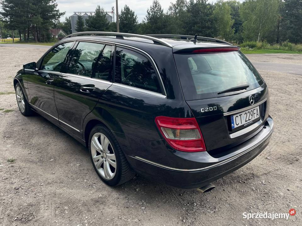 Mercedes c 200 benzyna 2008 benzyna kujawsko-pomorskie Toruń