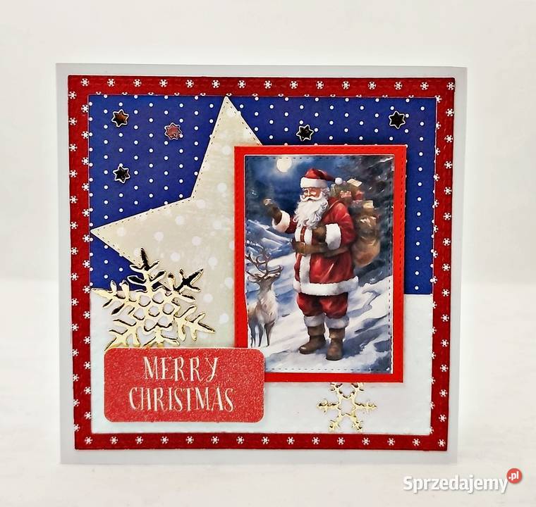 KARTKA ŚWIĄTECZNAKartka bożonarodzeniowa ręcznie Wejherowo