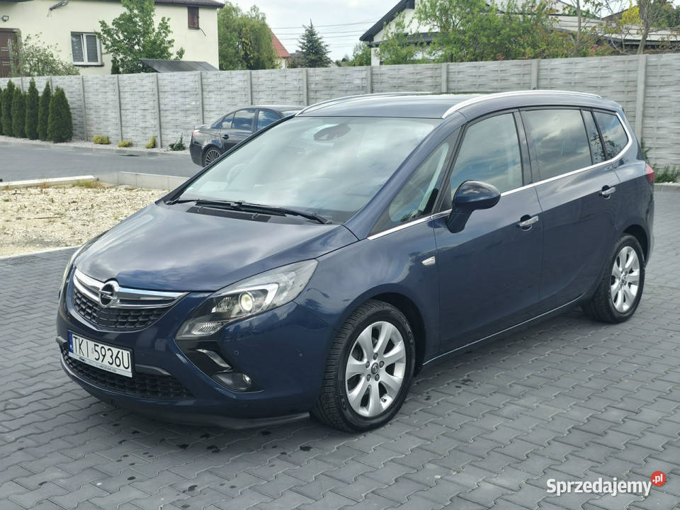 Opel Zafira 14 Benzyna Serwisowany Gwarancja podgrzewane fotele Piekoszów sprzedam