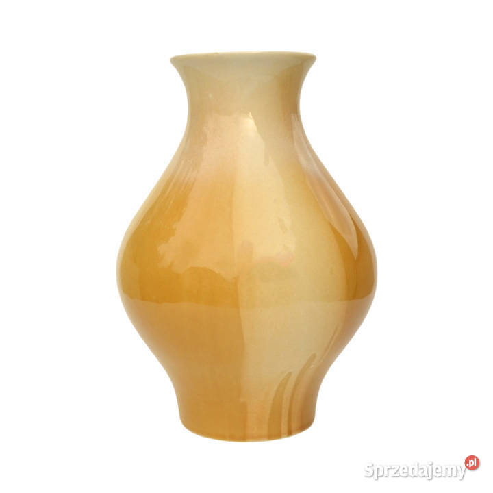 Wazon Ditmar Urbach Julie 1964 Czechosłowacja żółty mazowieckie