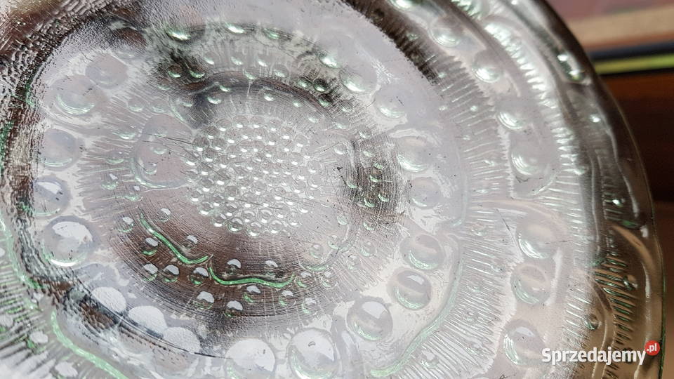 Talerzyk Flora 2 ok 165 Ząbkowice kolorowe szkło Dąbrowa Górnicza