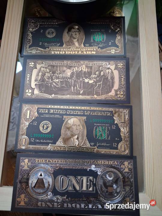 pieniądze banknoty kolekcjonerskie dolary euro Wałbrzych