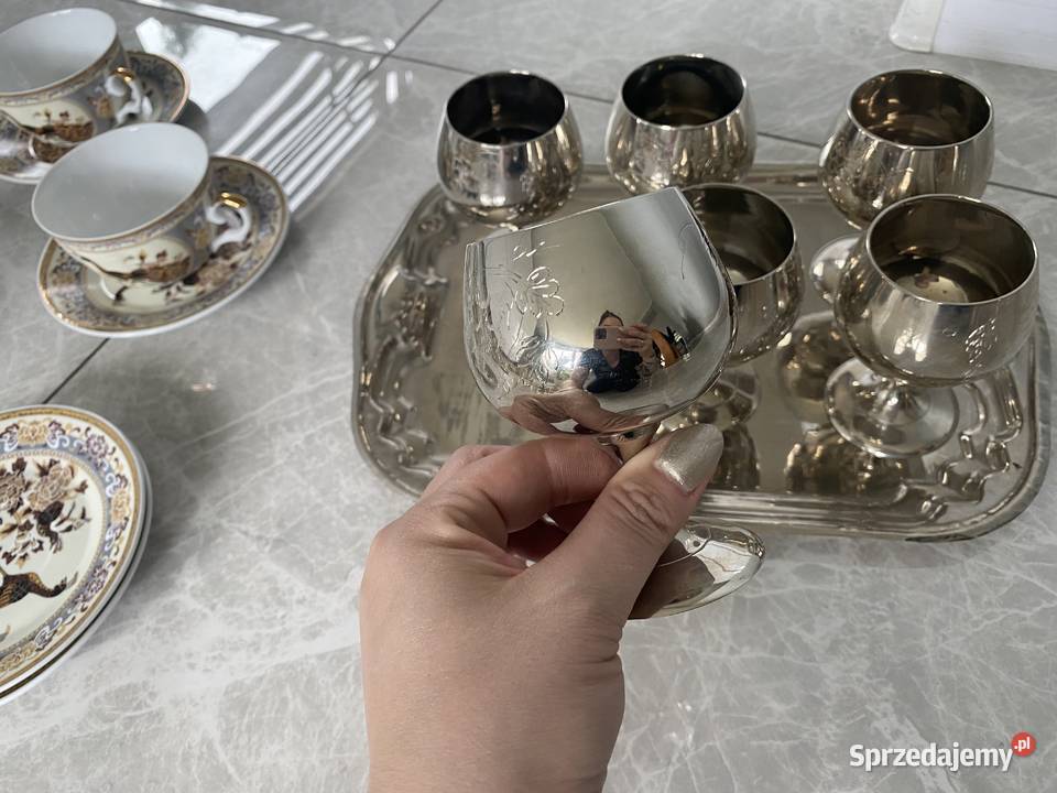 Stare serwisy do kawy cherbaty śląskie