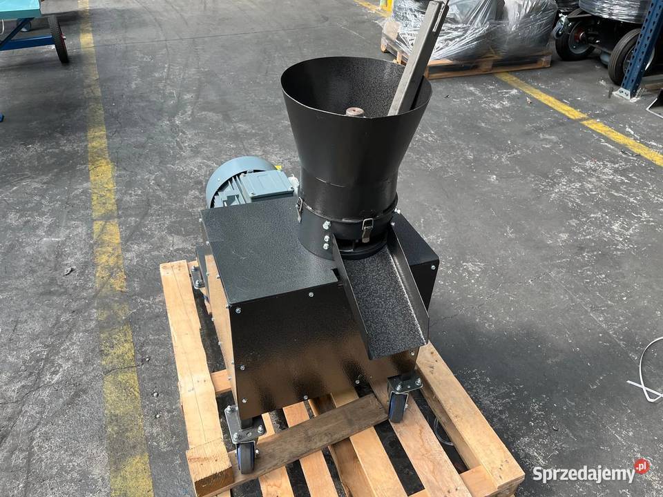 Peleciarka do pelletu PLT200 z ruchomymi rolkami