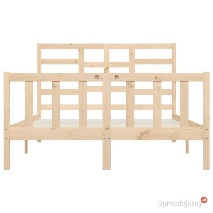 Rama łóżka lite drewno 150x200 WM3107618 Warszawa