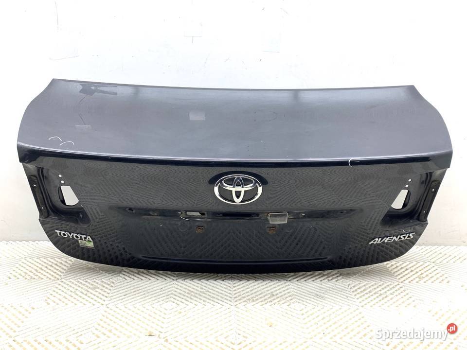 KLAPA TYŁ TOYOTA AVENSIS T27 SedanLimuzyna 0818 osobowe