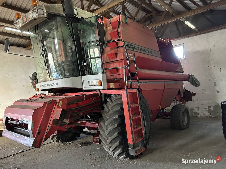 Kombajn zbożowy Massey Ferguson MF40 nieuszkodzony Smolnica