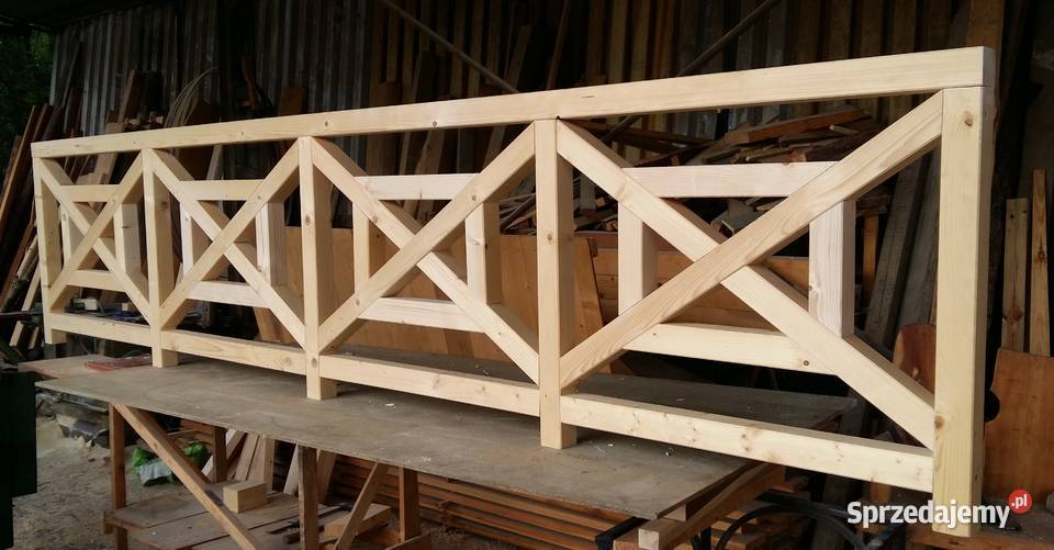 Balustrada Kopertowa Balustrada Drewniana