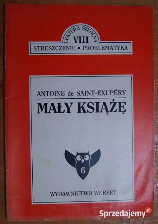 Streszczenie Antoine de SaintExupery Mały Książę lubelskie Parczew