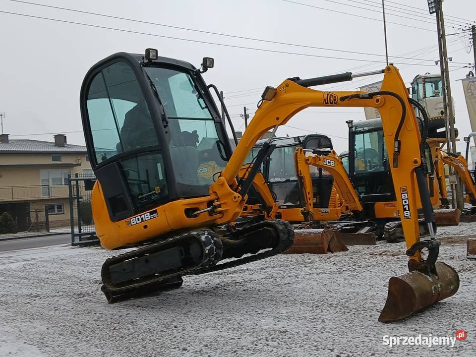 JCB 8018CTS JCB 8018 Mini koparka JCB 8018 z Złoczew