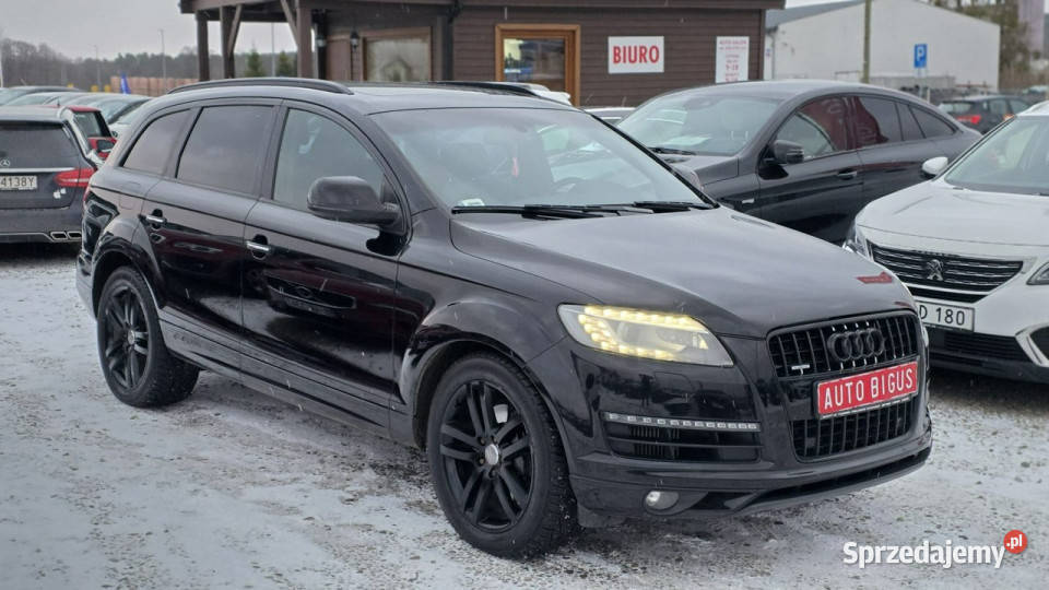 Audi Q7 Xenon Climatronic Duża Navi 7 osobowy S czujnik zmierzchu