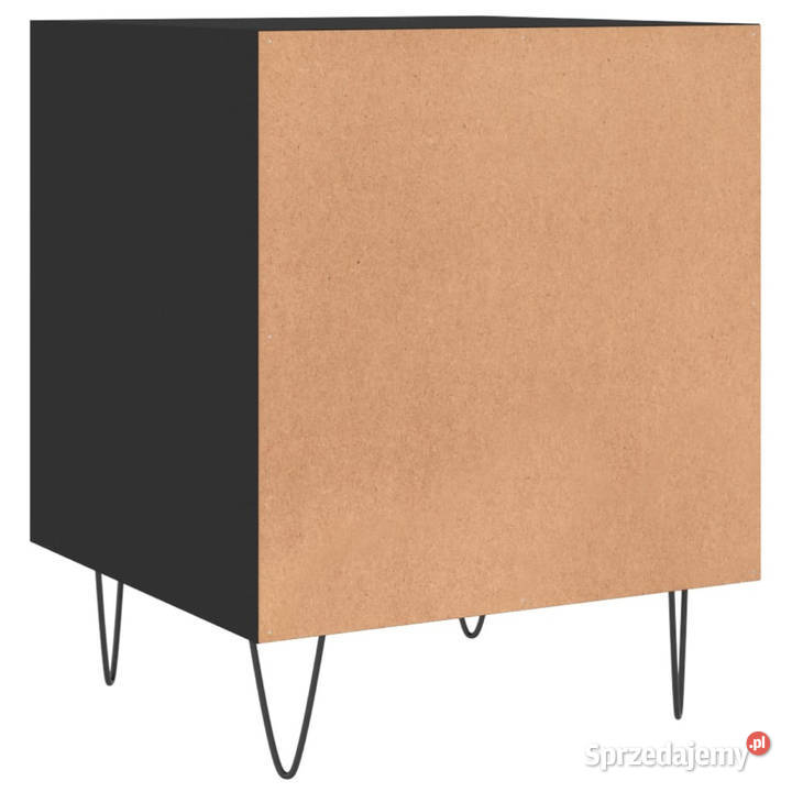 Szafka nocna czarna 40x40x50 materiał mazowieckie Warszawa