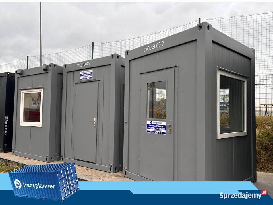 Stróżówki cieciówki budki wartownicze sprzedam Biznes i Przemysł