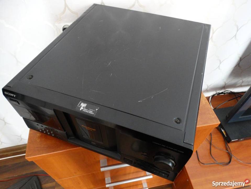 Zmieniarka na 200 CD Sony CDPCX235 TEXT sprawna Jasło sprzedam
