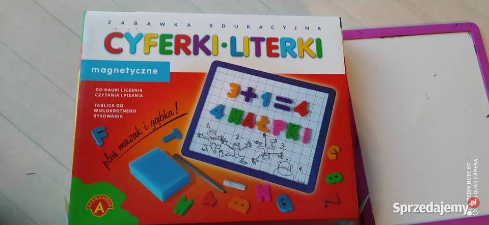 cyferki literki zabawka edukacyjna magnetyczne Poznań
