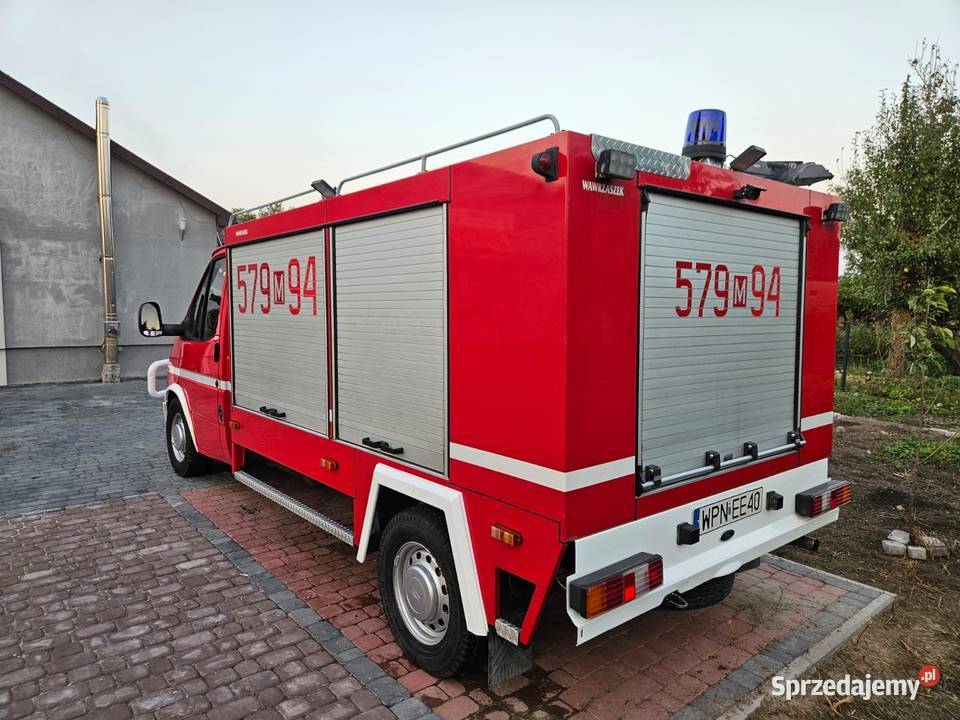 Ford Transit lekki samochód pożarniczy OSP z 1969cm3