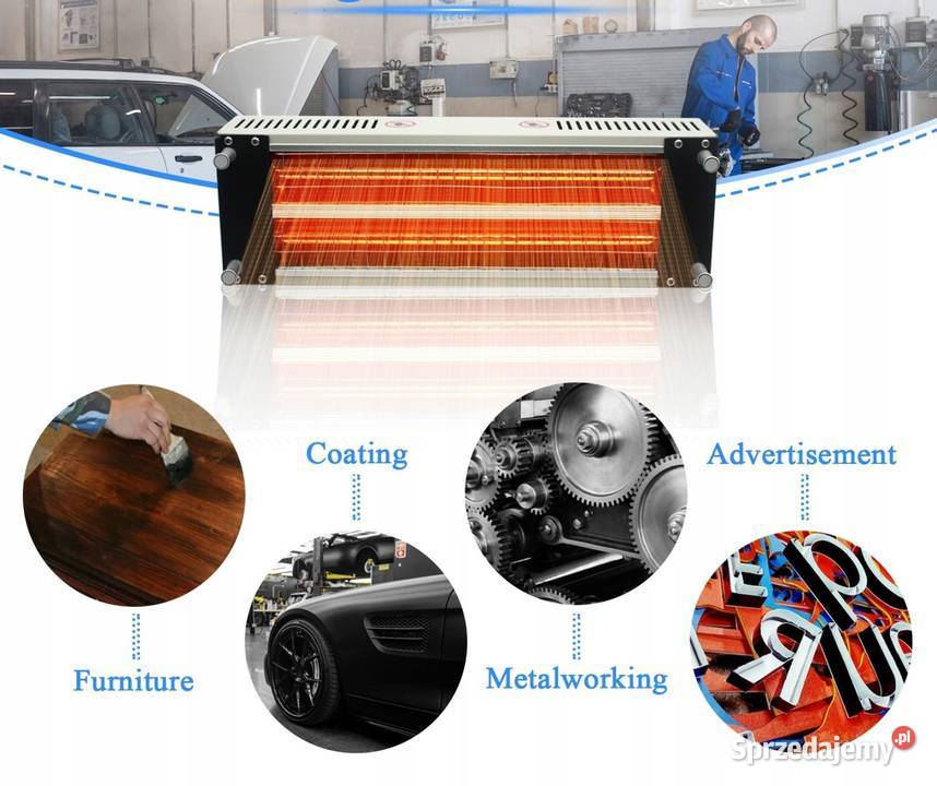 SUSZARKA DO FARB PROMIENNIK PODCZERWIENI SOLARY Gdańsk sprzedam