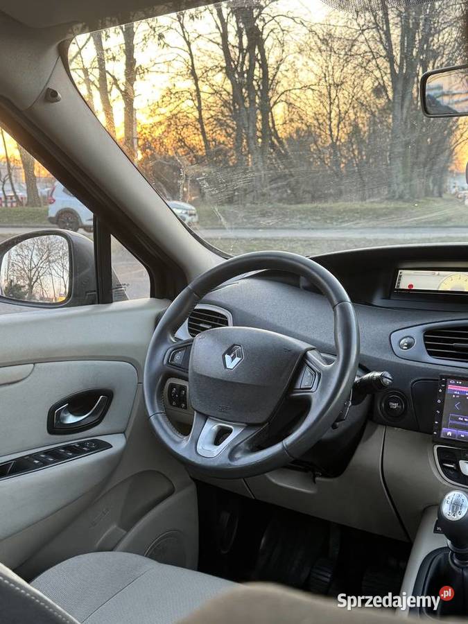 Renault Scenic 3 19dci 130 2009 elektryczne lusterka łódzkie